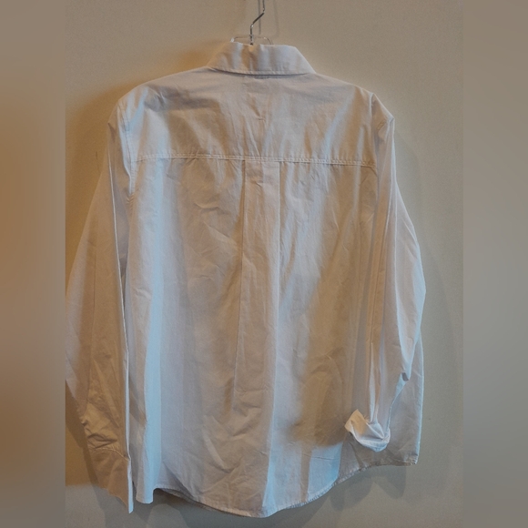 Banana Republic Cotton Button Up sz L - Picture 2 of 3